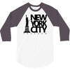 new york freedom 3/4 Sleeve Shirt