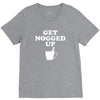 get nogged up funny V-Neck Tee