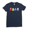 chemistry shot glasses Ladies Fitted T-Shirt