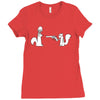 nuts! Ladies Fitted T-Shirt