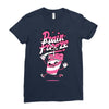 brain freze Ladies Fitted T-Shirt