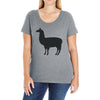 comosellama Ladies Curvy T-Shirt