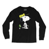 snoopy golf Long Sleeve Shirts