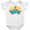 ride and surf Baby Onesie