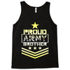 military, proud us army brother veteran u Tank Top