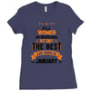 All Women Created Equal But The Best Born In January Ladies Fitted T-Shirt