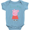 peppa pig sister pig Baby Bodysuit