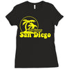 stay classy san diego Ladies Fitted T-Shirt