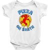 pizza on earth Baby Bodysuit