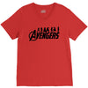 Avengers Silhouette V-Neck Tee