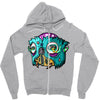 monster 12 Zipper Hoodie