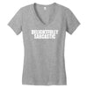 delightfully sarcastic Women's V-Neck T-Shirt