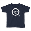 el q white logo Toddler T-shirt