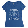 merry sithmas Women's Triblend Scoop T-shirt