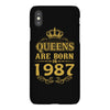 queens are born in 1987 iPhoneX