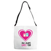 owl always love you Adjustable Strap Totes