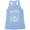 who wants to ride Racerback Tank