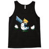 mighty hero atop a chicken Tank Top