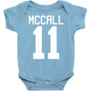 mccall 11 t shirt tee tshirt teenwolf Baby Onesie