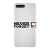 never forget iPhone 7 Plus Shell Case