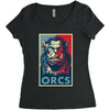 for the orcs Women's Triblend Scoop T-shirt