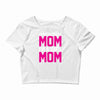i'm not a regular mom cool Crop Top