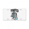 toasted License Plate