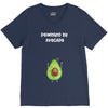 Powered By Avocado V-Neck Tee