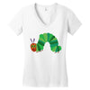 color funny Women's V-Neck T-Shirt