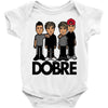 dobre twins dobre brother Baby Bodysuit