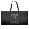 sagittarius christmas ugly sweater Weekender Totes
