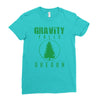 gravity falls oregon pine Ladies Fitted T-Shirt