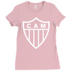 clube atl&eacute;tico mineiro brasil Ladies Fitted T-Shirt