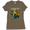 minioncraft Ladies Fitted T-Shirt