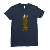 Bear in The Forest Ladies Fitted T-Shirt
