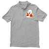 pumpkin with boo Polo Shirt