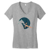 swiss army saber Women's V-Neck T-Shirt