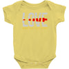 love make you fall apart Baby Onesie