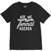 feminist agenda V-Neck Tee