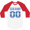 team damon salvatore 3/4 Sleeve Shirt
