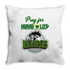 Pray For Humboldt Throw Pillow