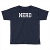 nerd printed Toddler T-shirt