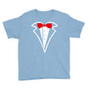 tuxedo bow Youth Tee