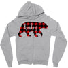 baby christmas bear Zipper Hoodie
