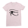 eye of horus Ladies Fitted T-Shirt