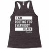 Rooting for Everybody Racerback Tank