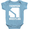 Thompson High School Wrestling (Vision Quest) Baby Onesie