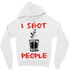 i shot people bartender Zipper Hoodie