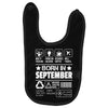 Born In September Baby Bibs
