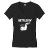 netflexin Women's V-Neck T-Shirt